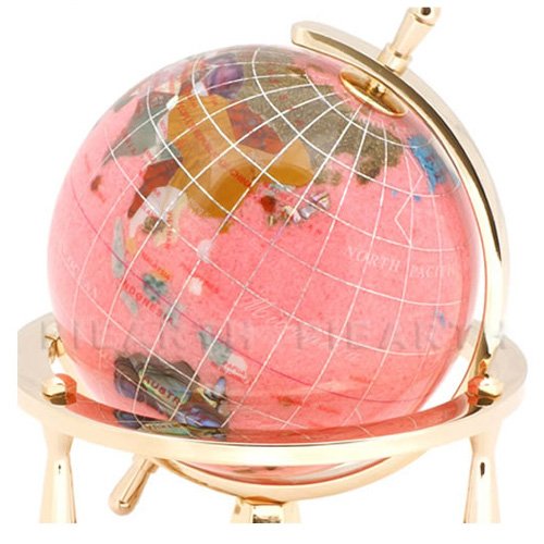 貴石地球儀 貴石地球儀 ＞ 貴石地球儀 弓型220cm